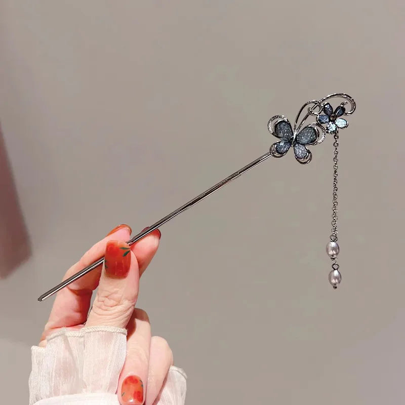 Elegant Hanfu Hair Stick with Tassels - Dbuay™️