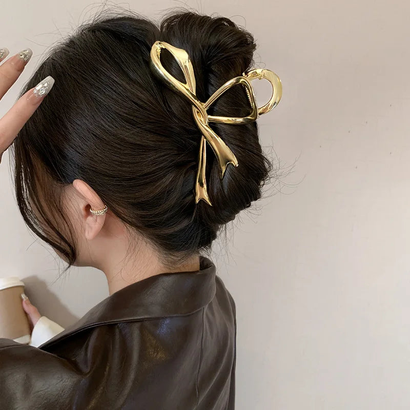 Vintage Bow Hair Claw - Dbuay™️