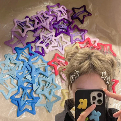 Colorful Star Hair Clips - Dbuay™️