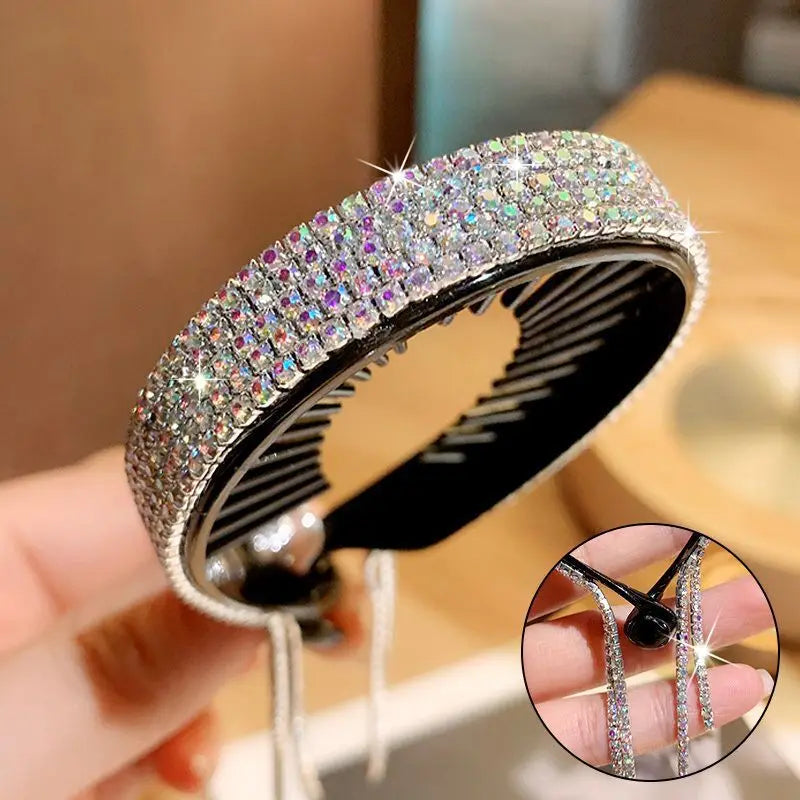 Elegant Rhinestone Hair Claw- Dbuay™️