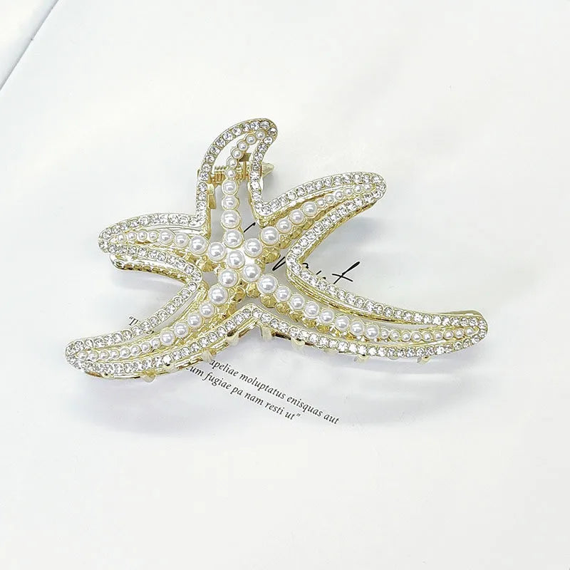 Boho Starfish Hair Claw Clip - Dbuay™️