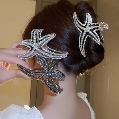 Boho Starfish Hair Claw Clip - Dbuay™️